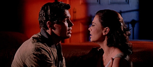 Richard Beymer and Natalie Wood in 1961 feature film 'West Side Story'.